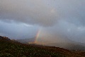 (9) Just a few minutes later, looking in the opposite direction, towards Beinn Alligin. Skeins of geese - probably greylags, can be seen top right, flying east.
