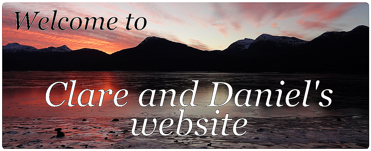 Welcome to Clare and Daniel's website