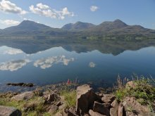 Walks and photos.  [Image is:  'Loch Torridon'].