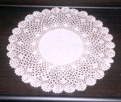 Torchon circular edging