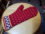Apple cider mittens