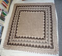 Natural Hap Shawl