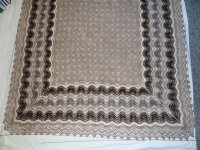 Natural Hap Shawl