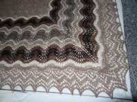 Natural Hap Shawl