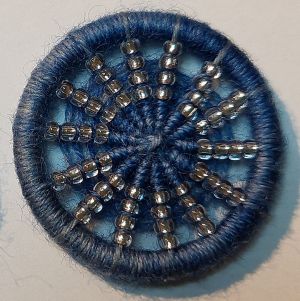 Beaded Dorset buttons