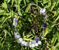 Row counter bracelet - purple