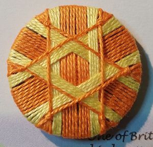 Thread wrapped buttons