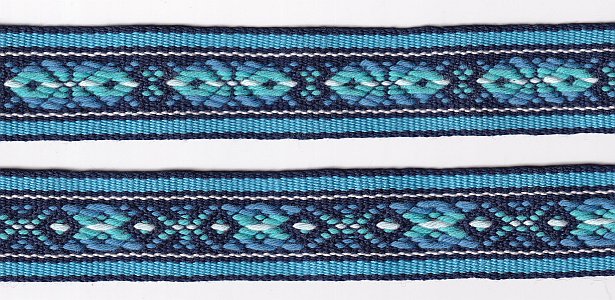 Baltic pickup blue diamonds
