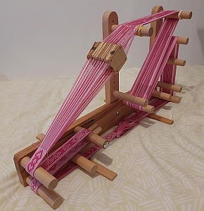 Red Sulawesi tablet woven band