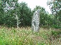 
	Memorial to the battle of Culblean, on the road west of Loch Kinnord
	