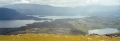 
	The Alligin gneiss, from An Mheallan Ruadh;
		a 'three-islands' loch in the foreground
	