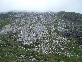 
	Some of the scree and rock formations on the south side 
		of Beinn Liath Mhor, in upper Coire Lair  (2010)
	