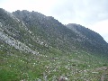 
	The eastern part of the Beinn Liath Mhor ridge (left)
	from upper Coire Lair.  But please see DogPlodder's,
	and other, reports, for much better photos of the Coire Lair side
	of the hill.  (2010)
	
