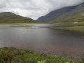
	Lochan an Iasgair, near the Ling Hut:
		Liathach in the background (right), Seana Mheallan (left)
	