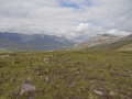 
	Beinn Eighe (left) and Sgurr Dubh (right), from the flat area
	