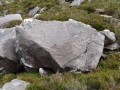 
	Curved dark lines in the sandstone
	