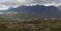 
	..and from a little higher up, Liathach's limits now looking clear
	and dark
	