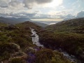
	The stream approaching the edge of the coire.
	