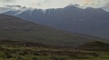 
	..and Liathach's thinned quite soon.  The very shallow, smooth,
	humps beyond the main Coire a Cheud Chnoc are clearly visible
	(on Seana Mheallan, lower left of photo)
	
