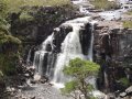 Closeup of the falls