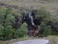 Subsidiary falls, showing the light and dark of the rock