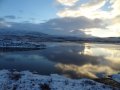 Loch Achanalt was partly open...