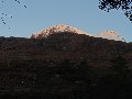 Early sun on Beinn Alligin's Tom na Gruagaich, seen from the road bridge at the Coire Mhic Nòbuill car park