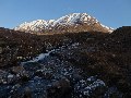 ...Beinn Dearg, from the sturdy new bridge over the Allt a'Bhealaich