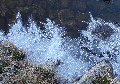 Ice on lochans and streams