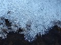 Ice on lochans and streams