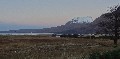 Walking along the main road from the Torridon junction to Annat:  sunrise colours in the northwest sky?  Rather hazy - the light not too promising...