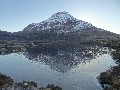WalkHighlands (Torridon and Gairloch).  [Image is:  'Maol Chean-Dearg from icebound Loch an Eoin'].