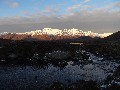 ..now joined by Beinn Eighe: we're back at the stepping stones now