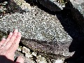 Pipe rock, below the ridge