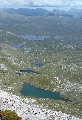 The coloured lochs on the east flanks of Conival