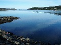 Lochinver (in similar weather, the day we left)